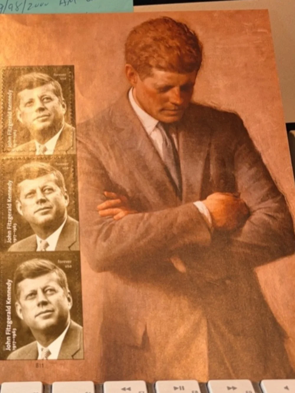 2017 President John Kennedy Pane of 12 Scott# 5175 (MNH) #206438917531